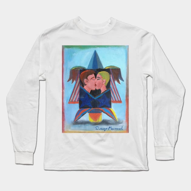 Spaceship Long Sleeve T-Shirt by diegomanuel